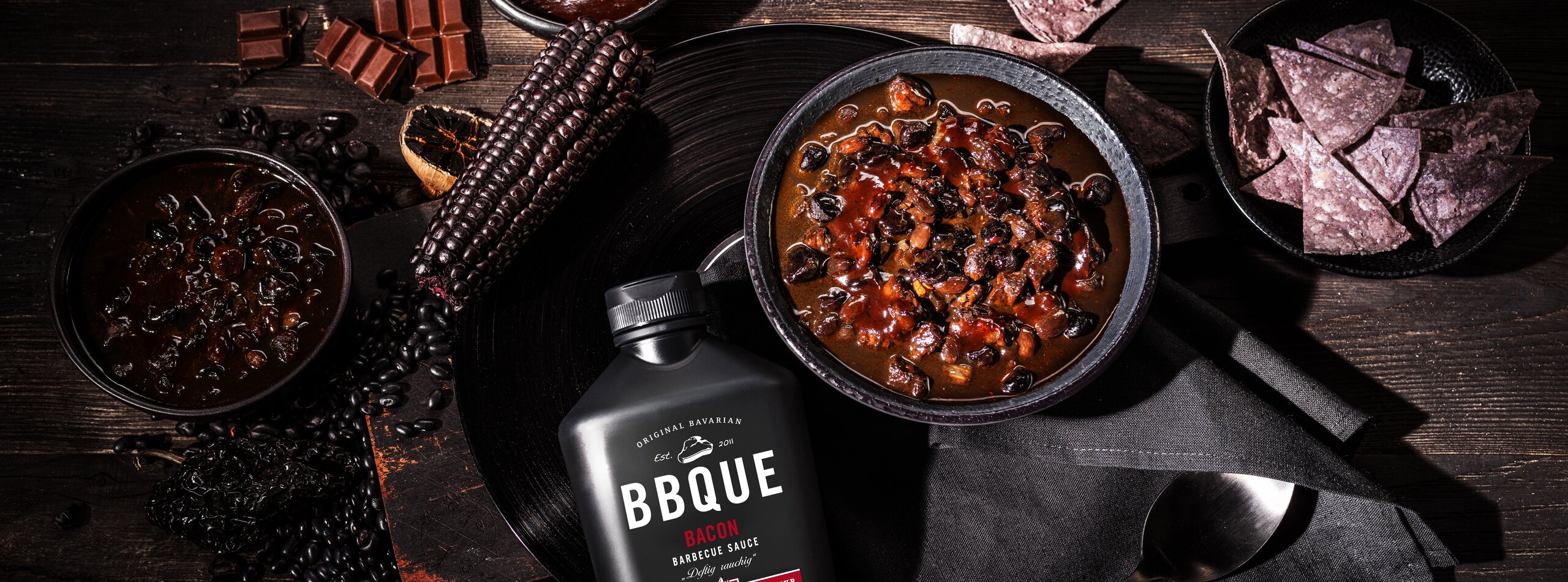 BBQUE Black Beans Screaming Stew